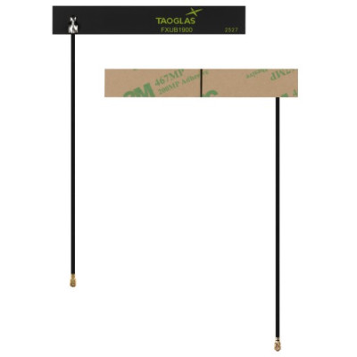 Taoglas FXUB1900 PCB ADS-B Antenna, vertical feed, 100mm cable, I-PEX MHF I Connector